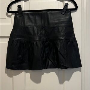 Elegant Black Mini Skirt